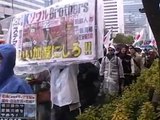 2012/1/21デモ行進 第2回電通デモ ダイジェスト(Demonstration Parade)