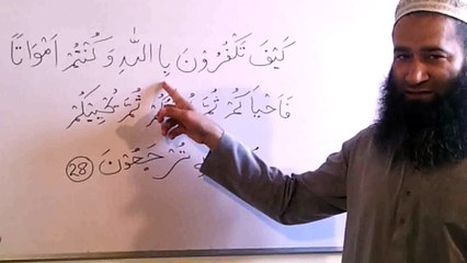 Tarjuma o Tafseer e Quran Lesson 33