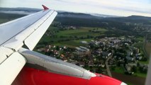 Hard landing at Zürich-Kloten Airport - Airberlin (Belair) A320-200 | HB-IOR