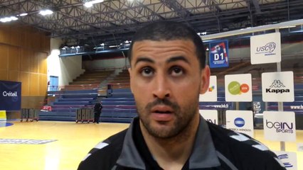 HAND J.TOUATI après Créteil/Dunkerque 21-28