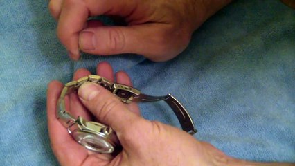 How To Resize And Adjust A Metal Watch Band