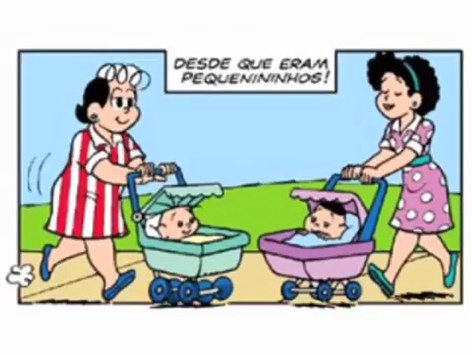 CASCÃO E CEBOLINHA AMIGOS PARA SEMPRE