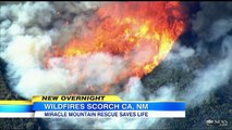 California, New Mexico Wildfires Force Evacuations