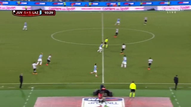 Filip Djordjevic Shot Hits the post 2 times _ Juventus vs Lazio ( Coppa Italia Final ) 20.05.2015