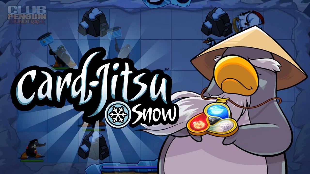 Club Penguin Music OST Soundtrack: Card-Jitsu Snow Battle Theme Music 2013