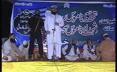 شہید ناموس صحابہ ڈاکٹر محمد فیاض شہیدکا بے باک انداز