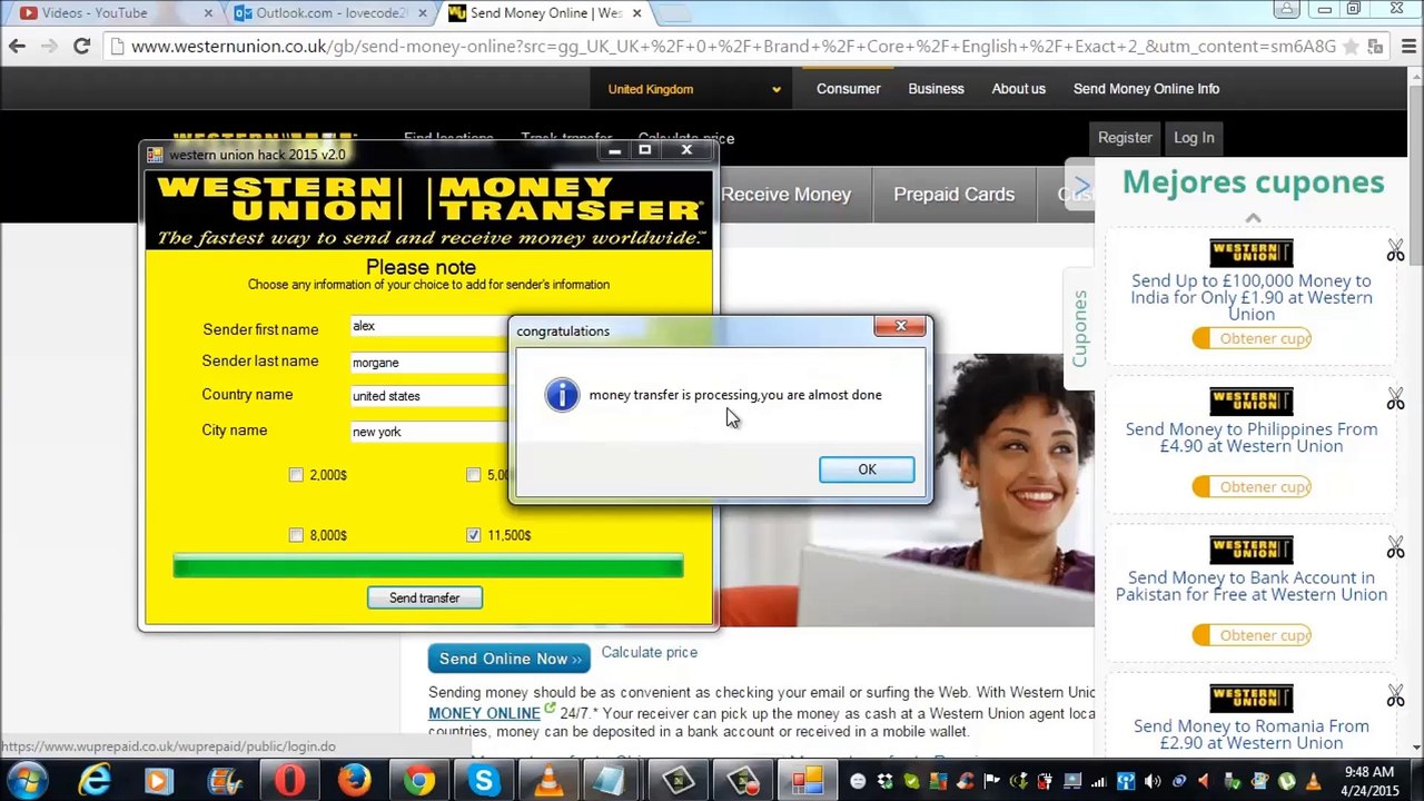 wu bug software transfer 2.0 - selling MTCN western union hack