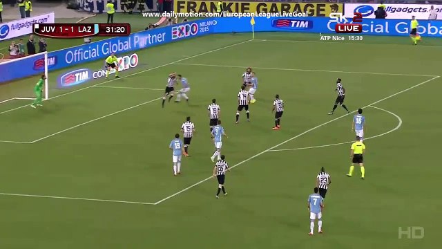 Marco Parolo Amazing Long Shot Lazio - Juventus 20.05.2015 HD