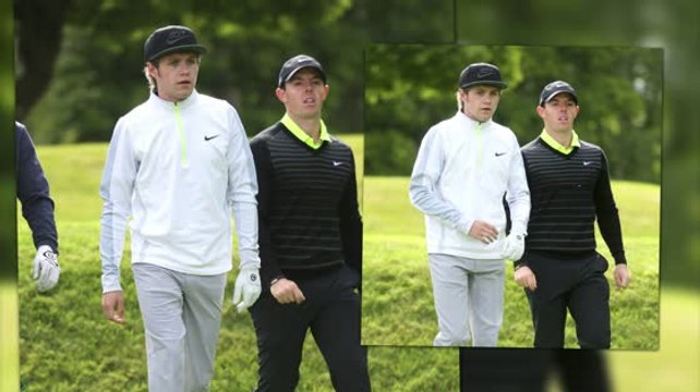 Niall Horan Plays Golf with Rory McIlroy