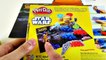 Play Doh Star Wars The Clone Wars Surprise Egg Playdough LightSaber R2-D2 TMNT Mashems