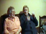 Mammy & Noni singing Irish ballads