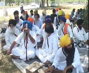 Bapu Surat Singh Ji Morcha at Gurdwara Amb Sahib, Mohali