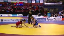 58Kg Bronze 1 - Women Wrestling -  European Championships 2014