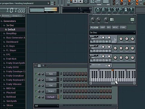Fl Studio 8 (Tutorial)-How to make a basic hardcore kick