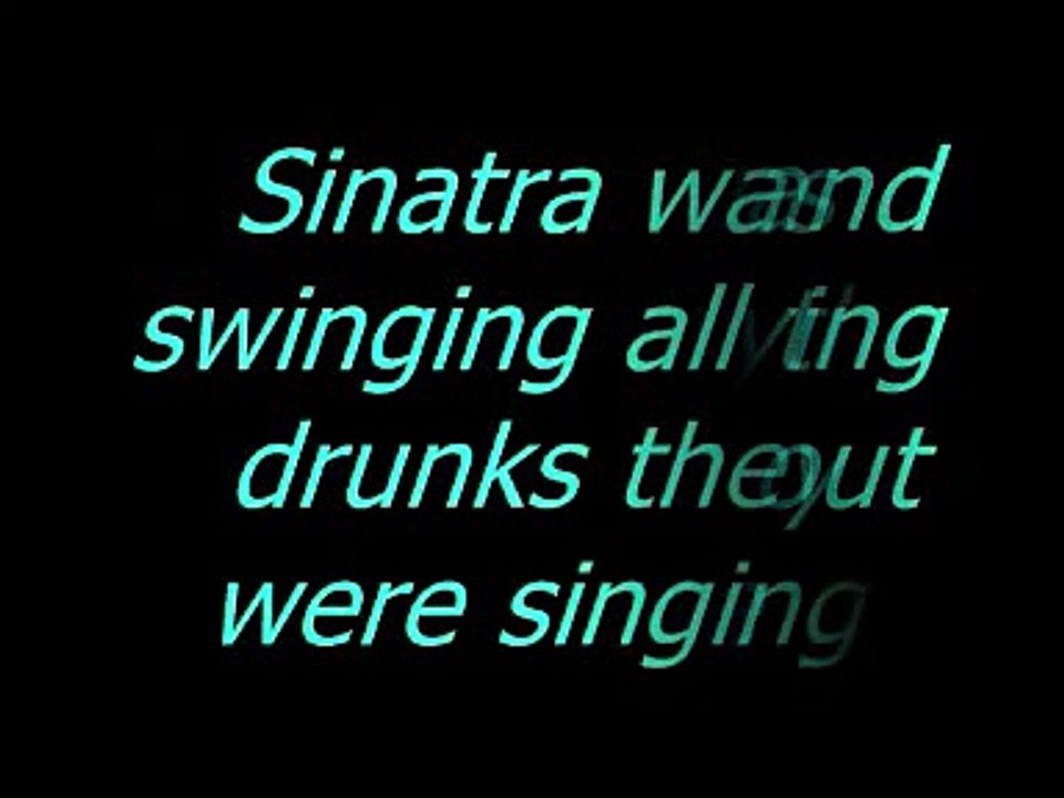 The Pogues -FairyTale Of New York(Lyrics).