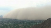Raw: Massive Dust Storm Covers Phoenix