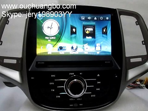 Ouchuangbo audio dvd head unit ChangAn Eado Change the wallpaper