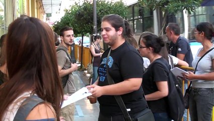 Οι πολιτικοί μηχανικοί διαδηλώνουν για το πάσο