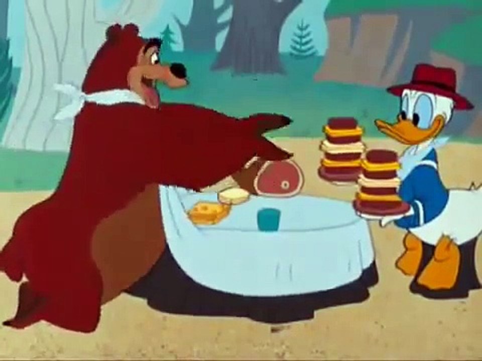 Cartoon Bear And Friend