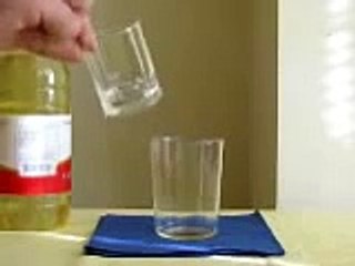 Home Science Experiment - Make a glass invisible