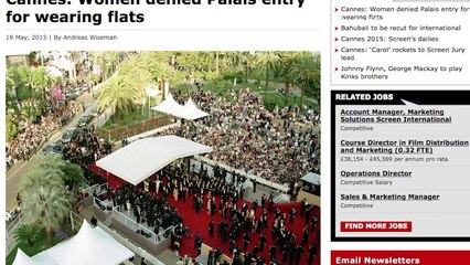 Why "Flatgate" Is the Biggest Controversy at Cannes Film Festival 2015