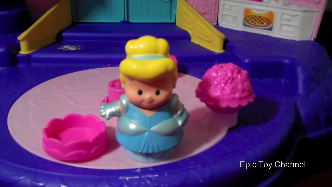 Cinderella Play Doh Peppa Pig Makeover Princess Anna Frozen FISHER PRICE LITTLE PEOPLE.wmv