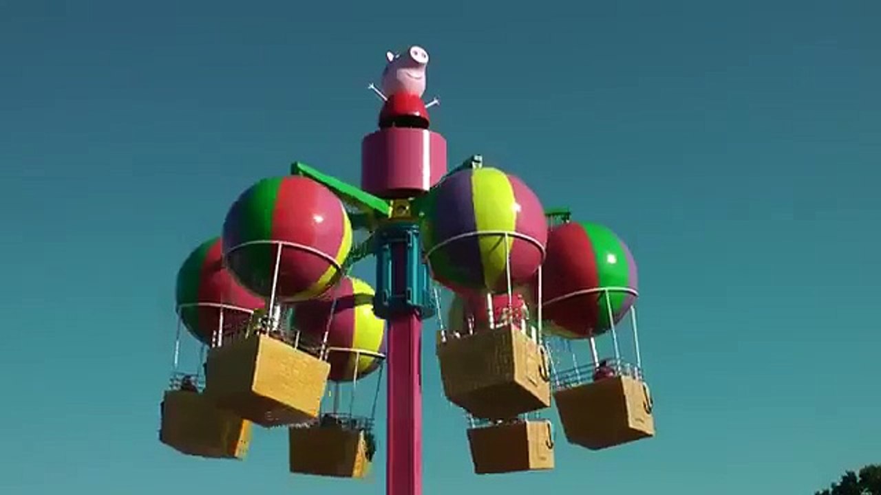 Peppa's Big Balloon Ride at Peppa Pig World - video Dailymotion