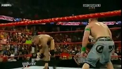 WWE HD - John Cena & Randy Orton (RKO + FU) CO-Finishing Move BEST FINSHER