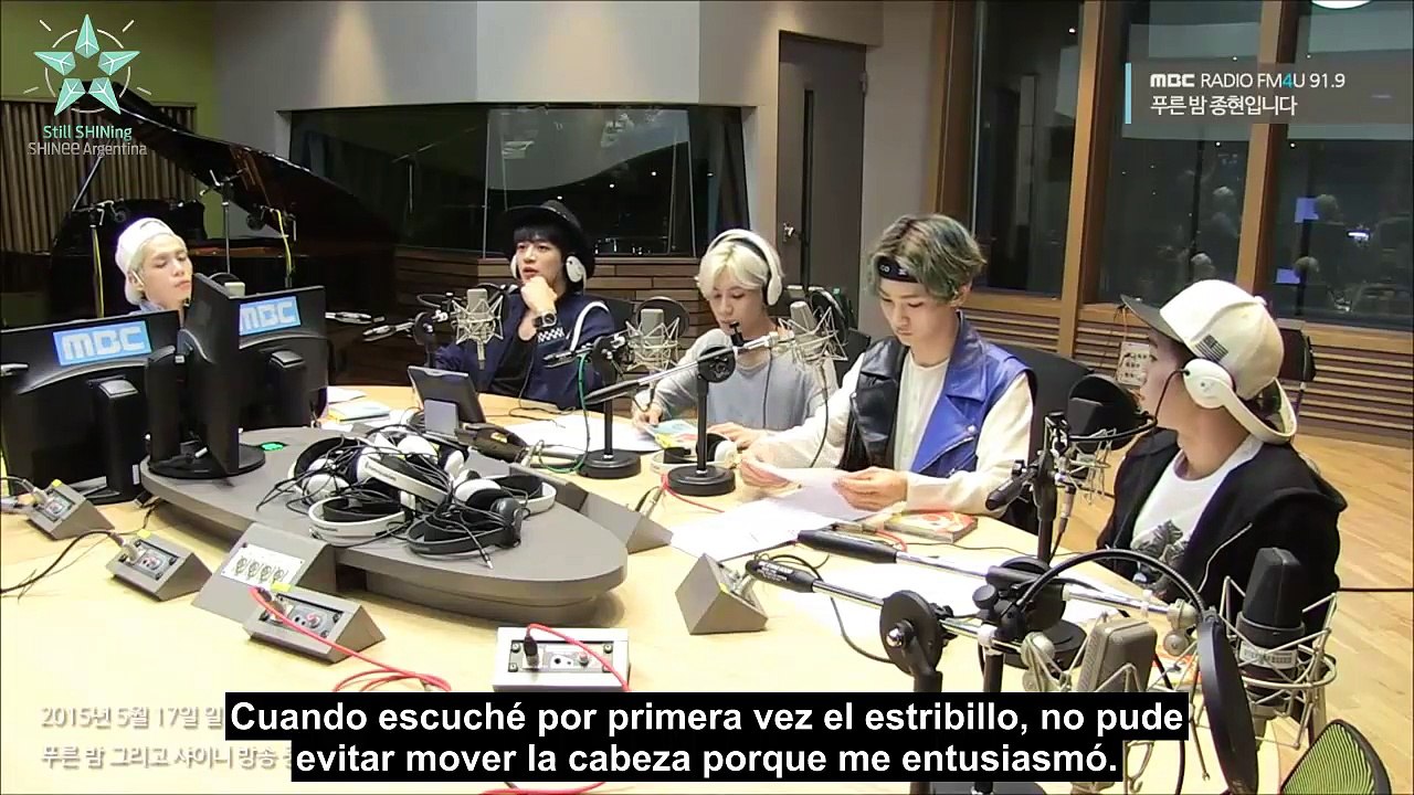 [SUB ESP] 150517 Blue Night con SHINee
