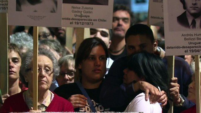 Una silenciosa marcha por los desaparecidos de Uruguay