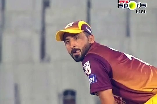 Junaid Khan Reverse Sweep Six Peshawar Panthers v Rawalpindi Rams May 15 2015 - Video Dailymotion