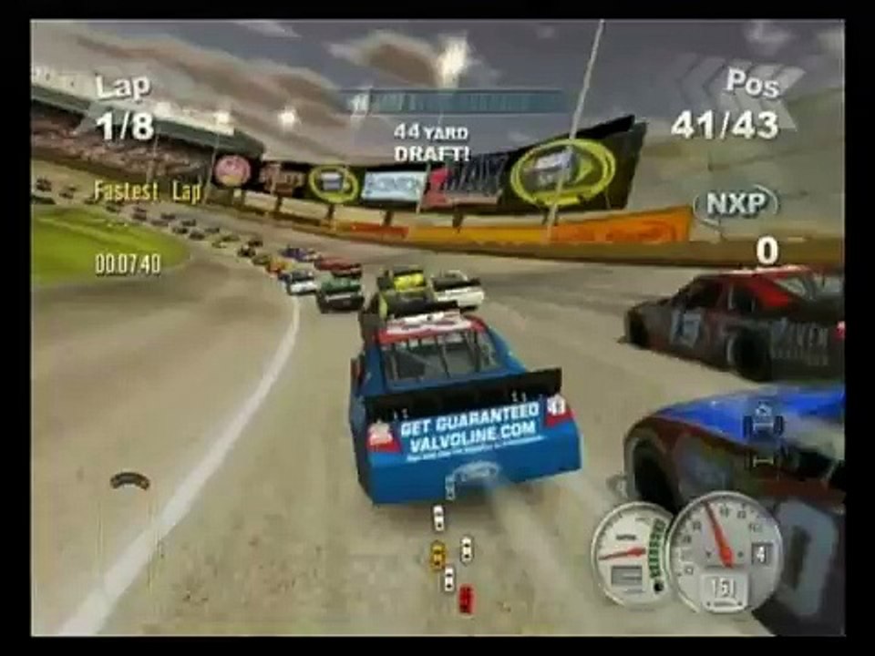 Nascar The Game 2011 Crash #1