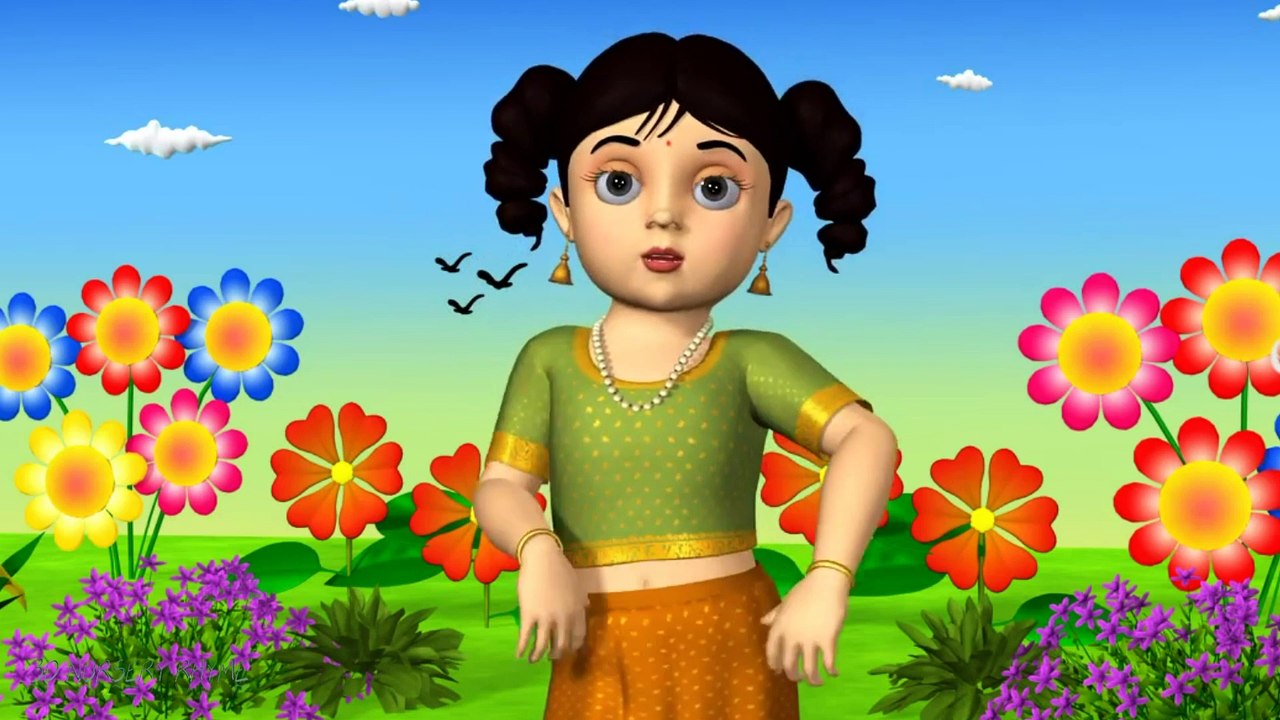 3D Animation Chubby Cheeks Dimple Chin Hd Nursery rhyme for children with Lyrics