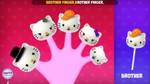 The Finger Family Kitty Cake Pop Family Nursery Rhyme | Cake Pop Finger Family Songs