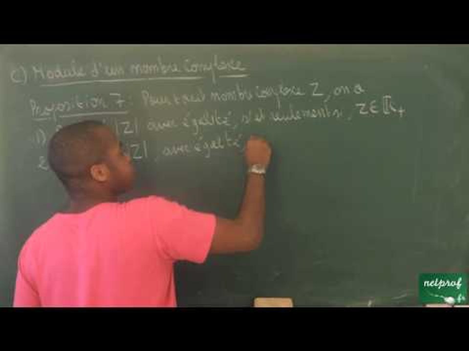 ADZ / Nombres complexes / Propriétés des nombres complexes (2) (BCPST)
