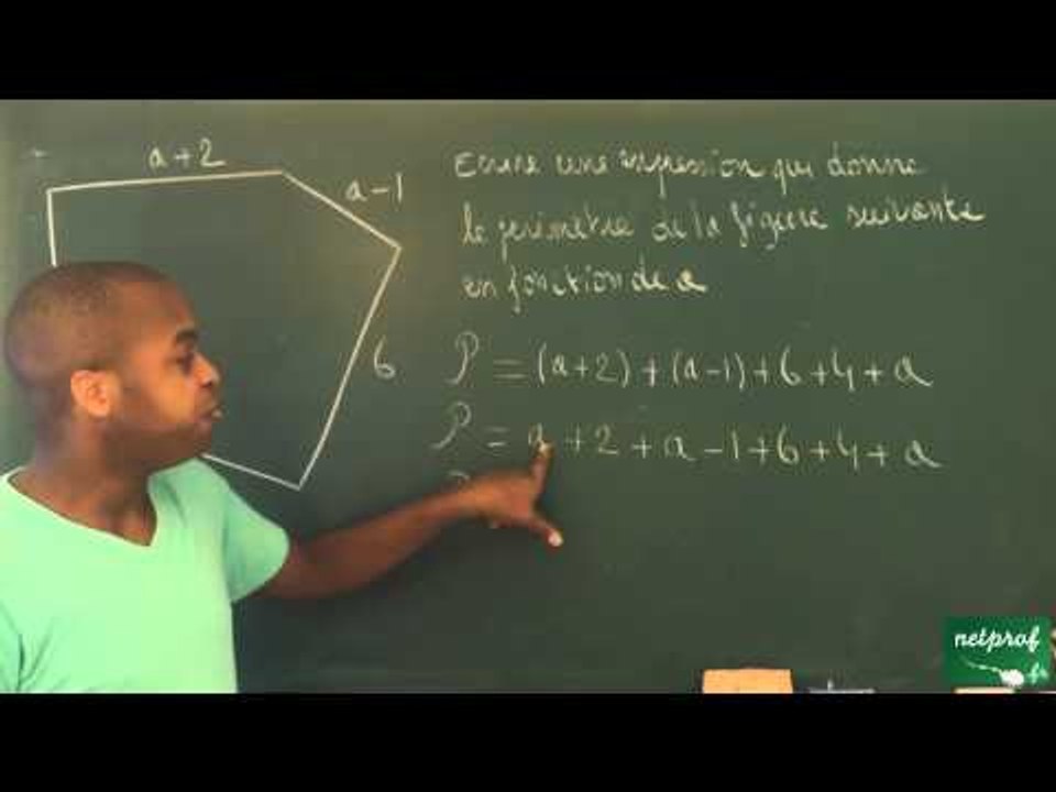 086 / Calcul littéral / Calcul littéral et géométrie (3)