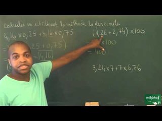 081 / Calcul littéral / Calculer astucieusement des expressions numériques