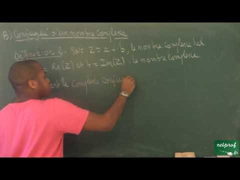 ADV / Nombres complexes / Conjugué d'un nombre complexe (BCPST)