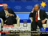Recep Tayyip Erdogan le responde a Shimon Peres en Davos 2009