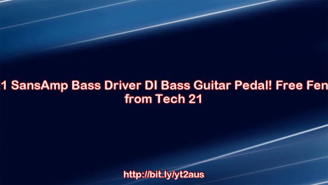 New Tech 21 SansAmp Bass Driver DI Bass Guitar Pedal! Free F... Reviews