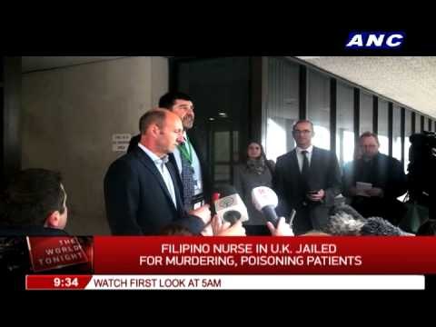 Filipino nurse in UK jailed for life for killing patients