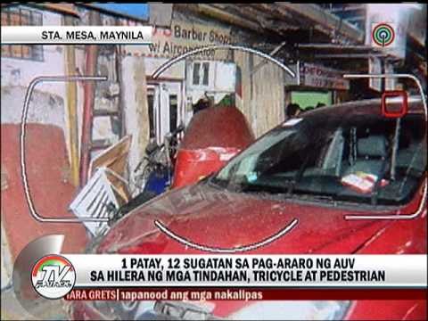 Isa, patay nang mabangga ng kotse ng anak ng ex-PBA legend