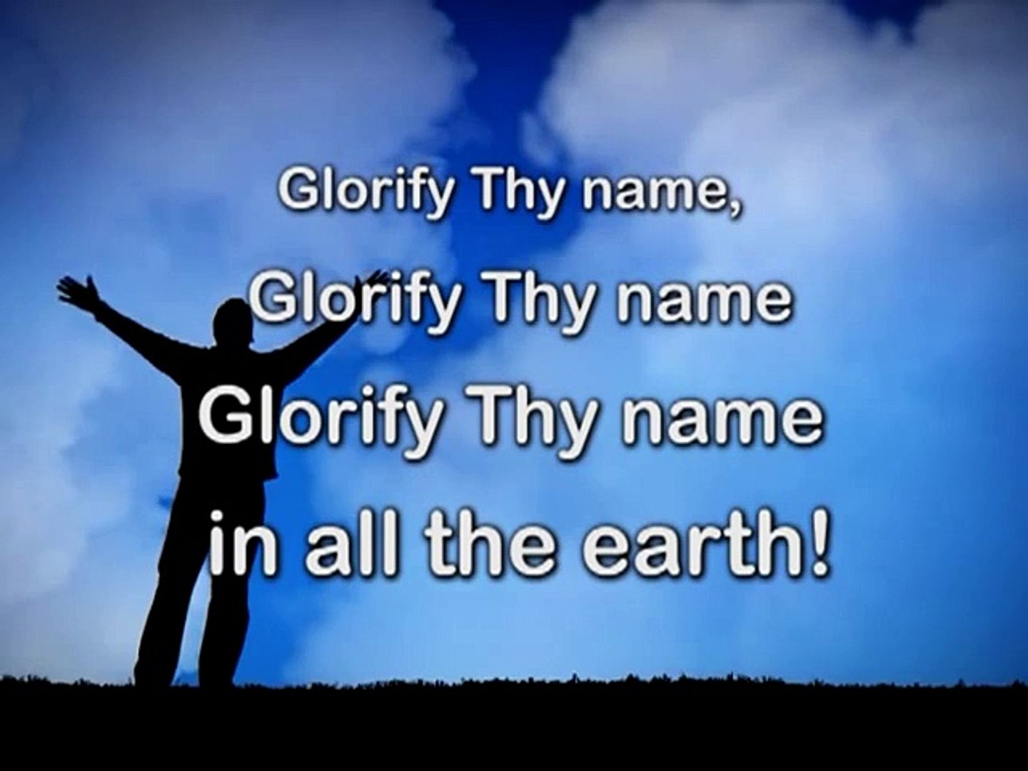 Glorify Thy Name Video Dailymotion Glorify your name song by: glorify thy name