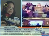 María Corina Machado desde Colombia: Queremos apoyos firmes en estas horas cruciales para Venezuela