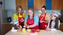 CUPCAKE MARSHMALLOW POPS   Bounce Patrol kids & Charli's Crafty Kitchen baking