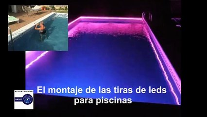 Iluminacion de Leds para piscinas