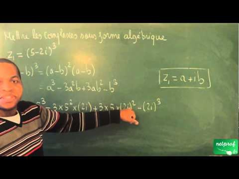 0088 / Nombres complexes / Mettre un nombre complexe sous forme algébrique (BCPST)