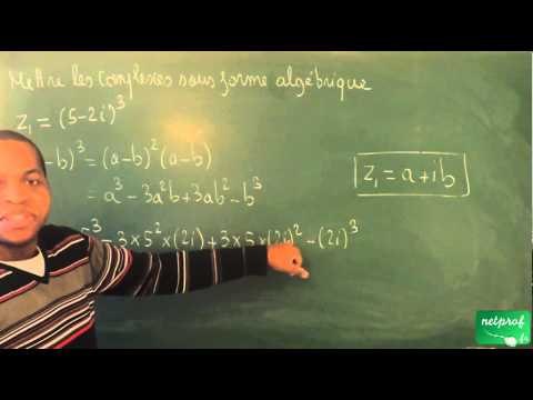 0088 / Nombres complexes / Mettre un nombre complexe sous forme algébrique (BCPST)