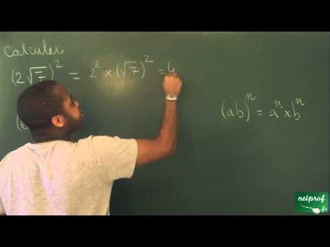 150 / Racines carrées / Calcul avec des racines carrées