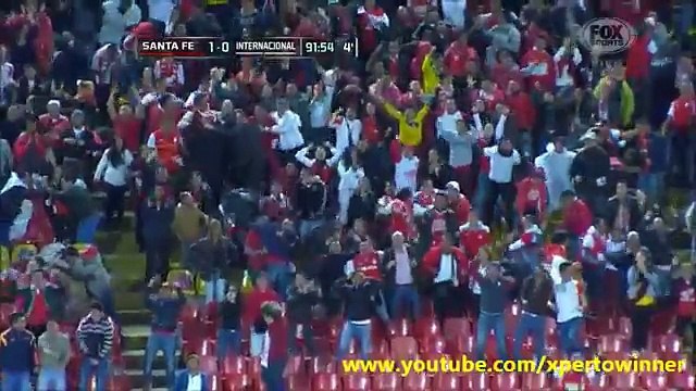 Independiente Santa Fe 1 - 0 Internacional ~ [Copa Libertadores 2015] - 20.05.2015 - Todos los goles & Resumen